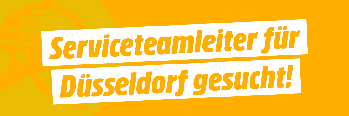 Serviceleiter (m/w/d) in Düsseldorf gesucht